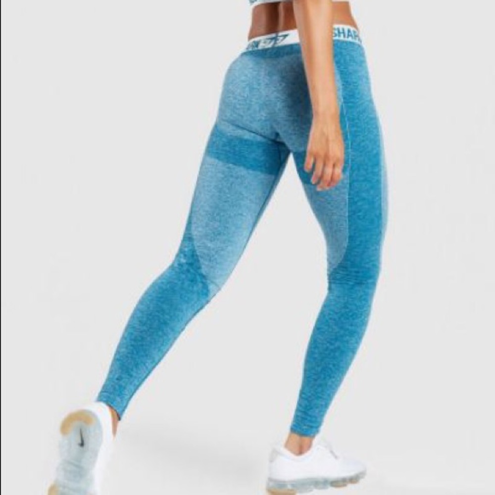 Gymshark Flex Leggings XS blue - Picture 2 of 8